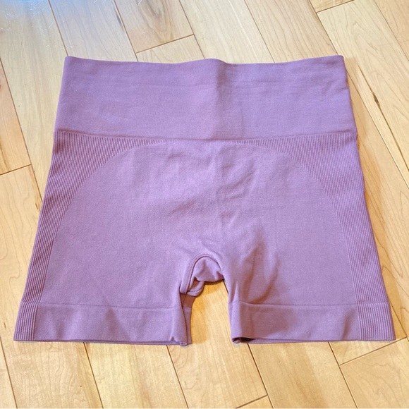 SET ACTIVE Sculptflex Bike Shorts in Pepper seamless high waisted slimming large - Picture 2 of 6